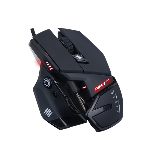 MAD CATZ R.A.T. 4+ BLACK Optical Gaming Mouse