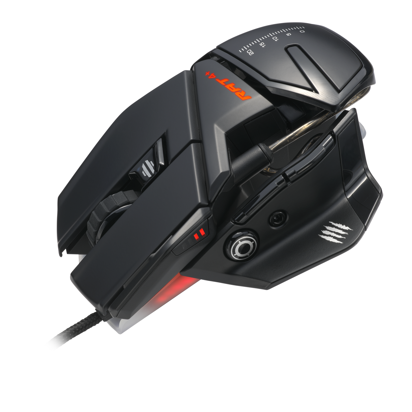 MAD CATZ R.A.T. 4+ BLACK Optical Gaming Mouse