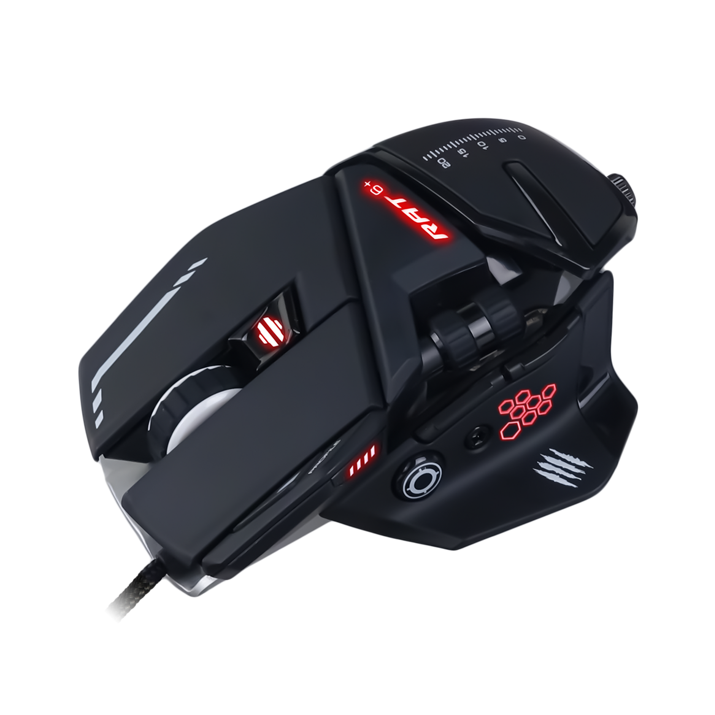 MAD CATZ R.A.T. 6+ BLACK Programmable Gaming Mouse
