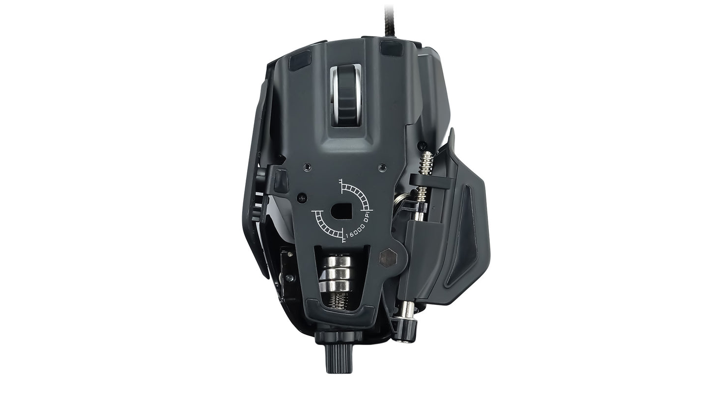 MAD CATZ R.A.T. 8+ BLACK Fully Adjustable Gaming Mouse - 16000DPI - Programmable