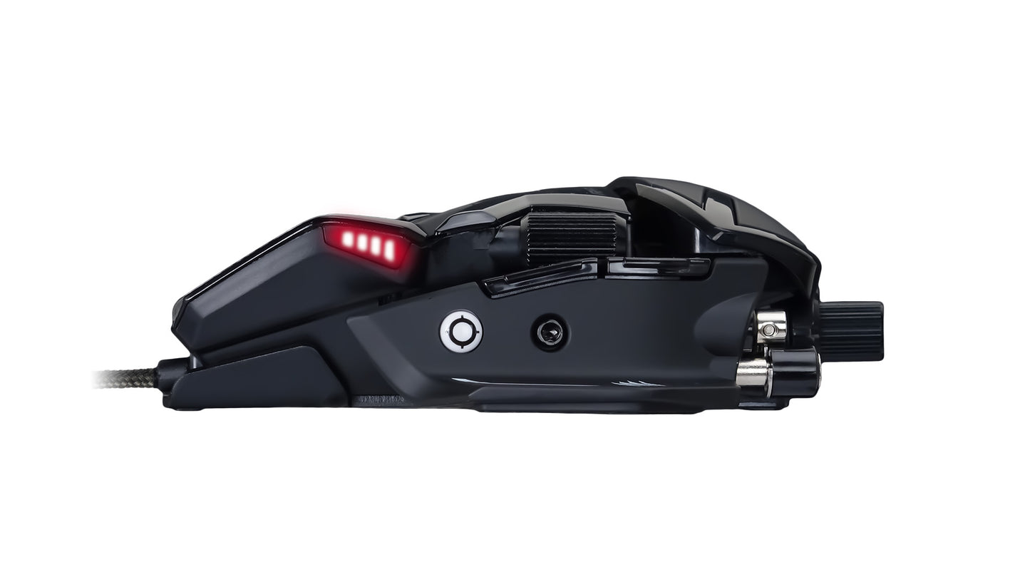 MAD CATZ R.A.T. 8+ BLACK Fully Adjustable Gaming Mouse - 16000DPI - Programmable