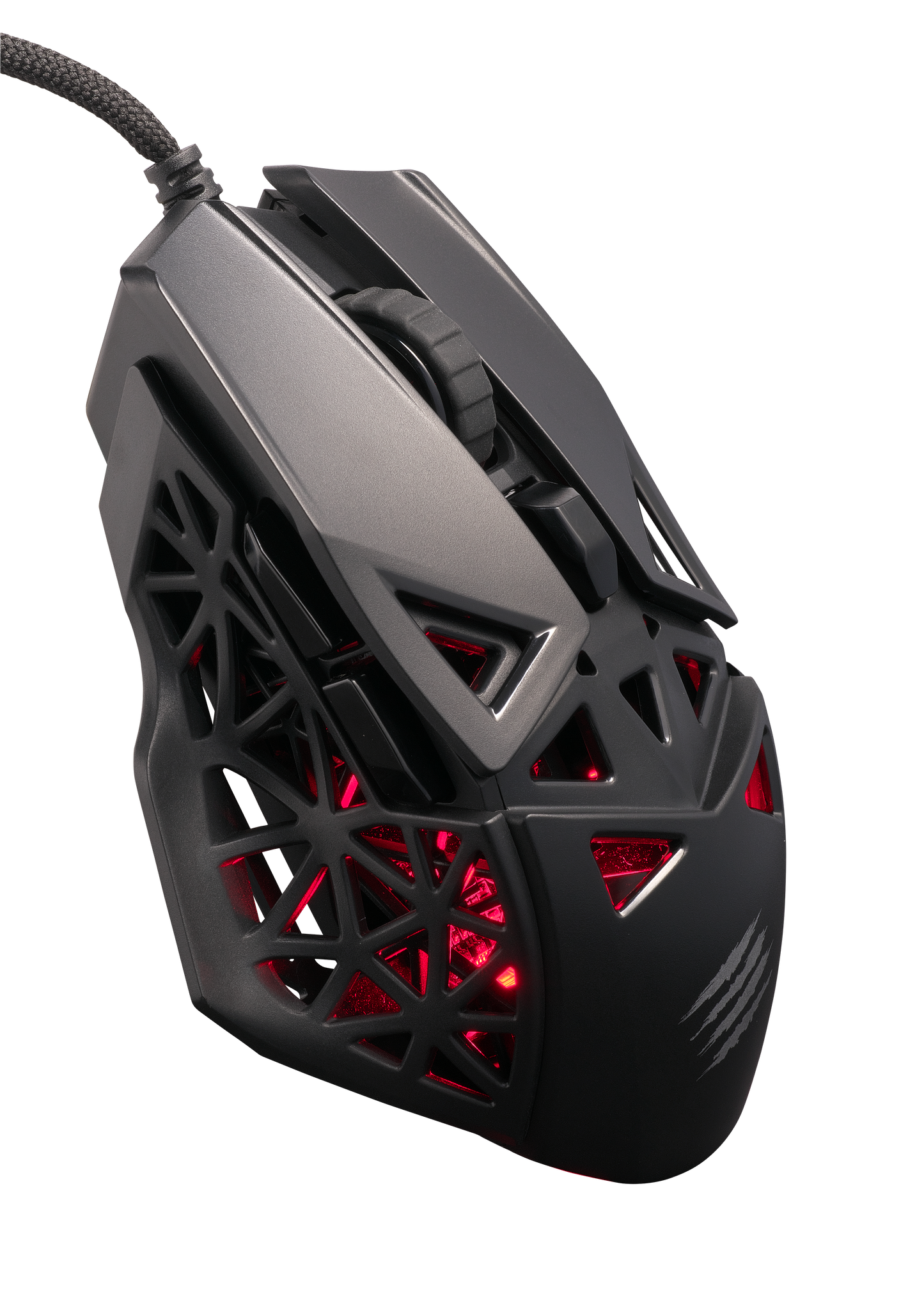 Mad Catz - M.O.J.O. M1 Ultra Lightweight Gaming Mouse with DAKOTA™ Technology 12000 DPI Optical Sensor - Wired - Black