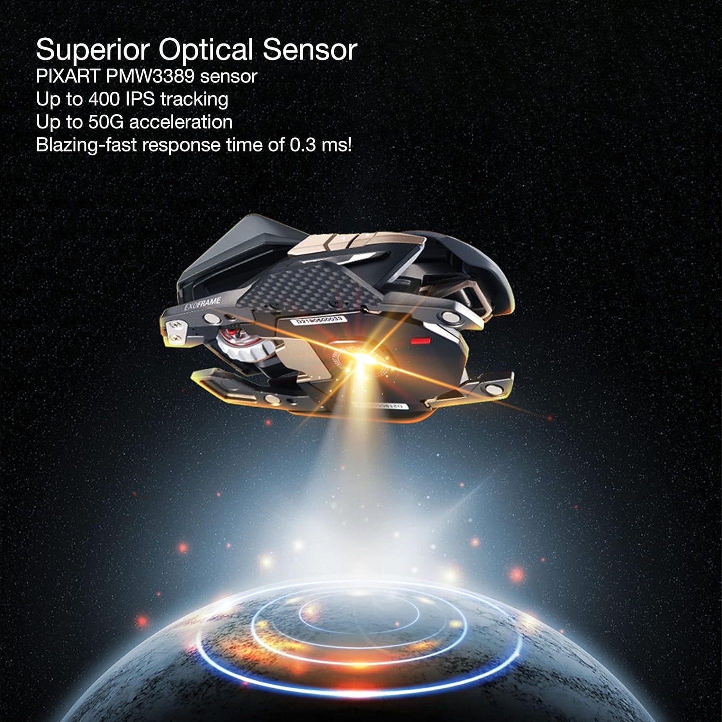 MAD CATZ R.A.T. PRO X3 Fully Customizable Optical Gaming Mouse