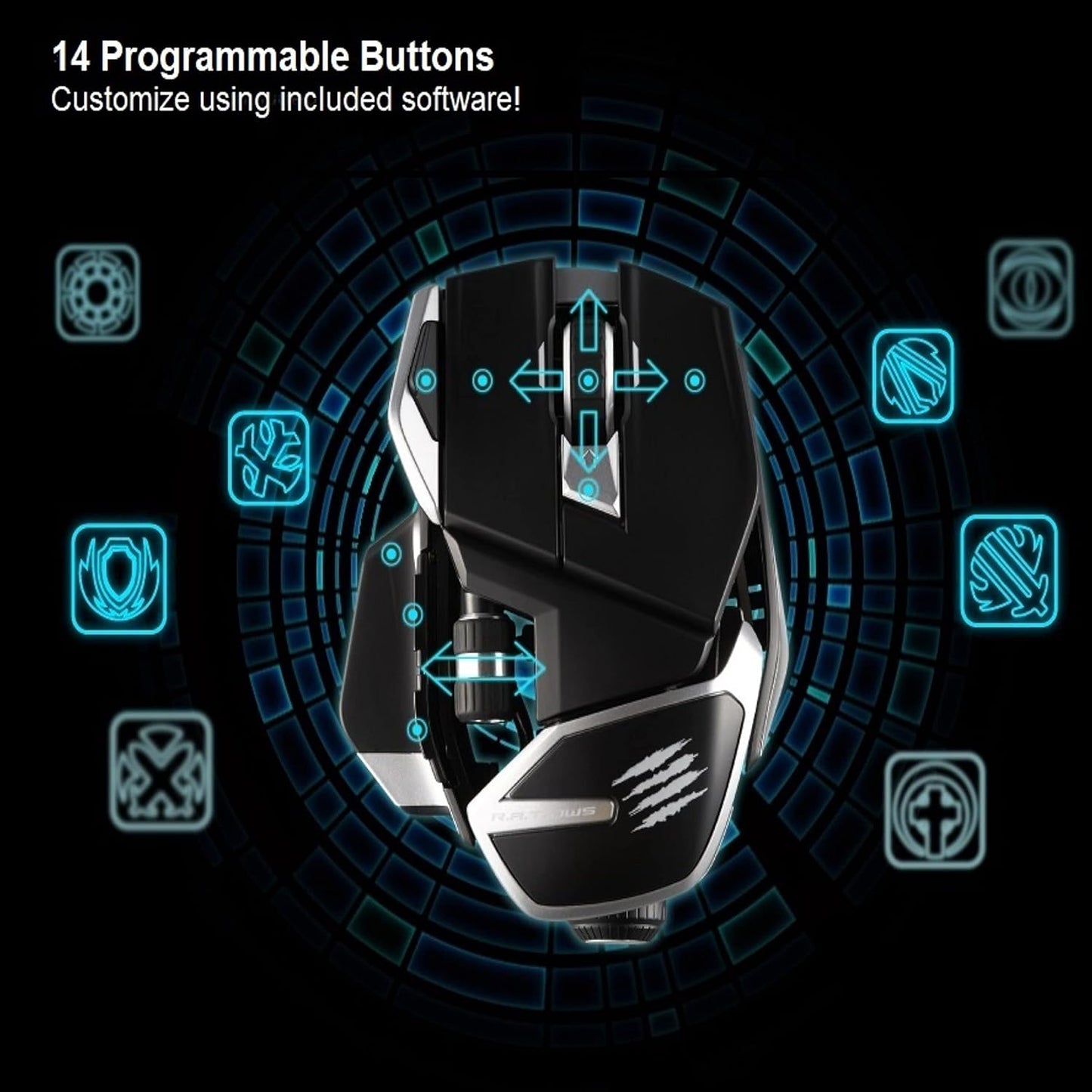 MAD CATZ  R.A.T.  DWS WirelessGaming Mouse