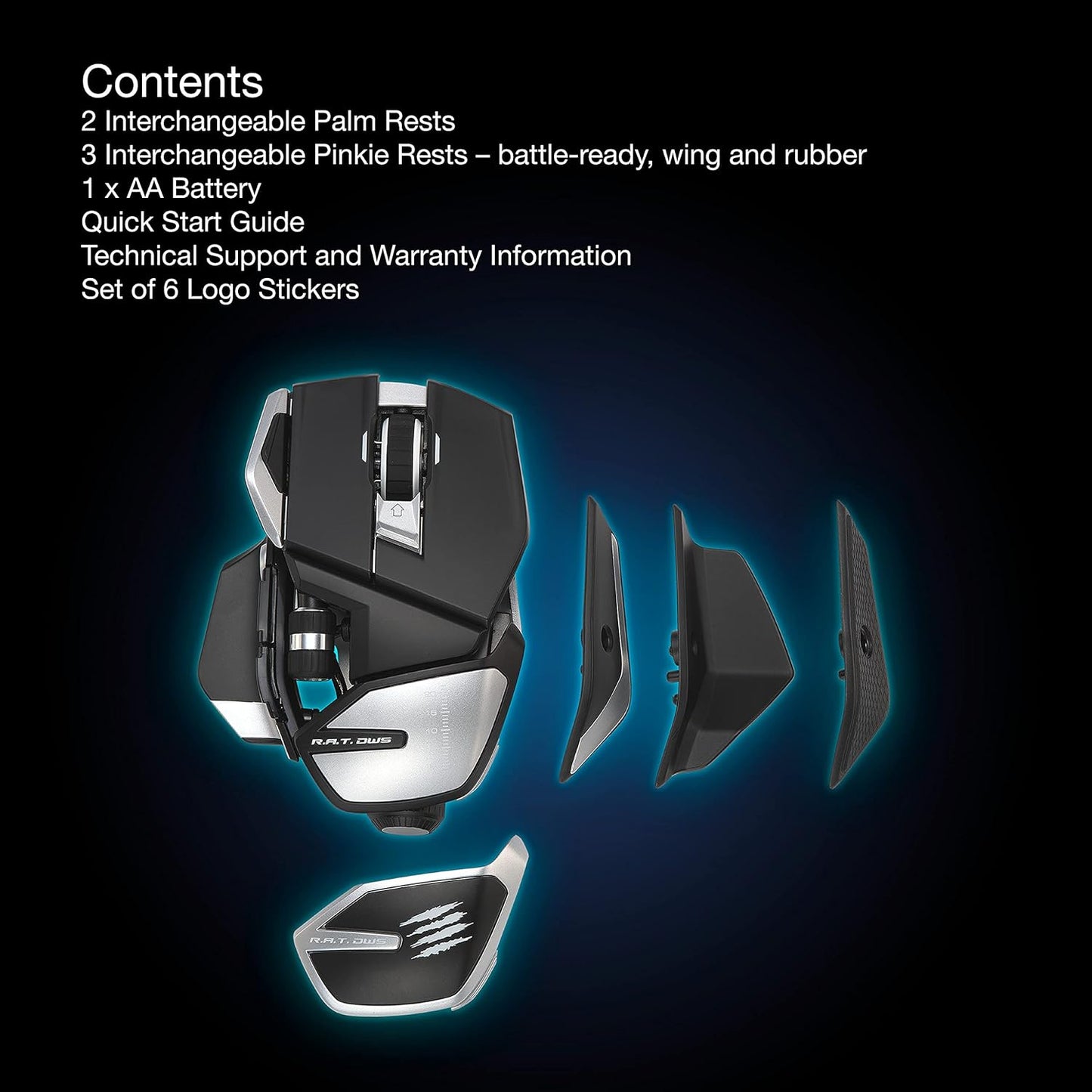 MAD CATZ  R.A.T.  DWS WirelessGaming Mouse