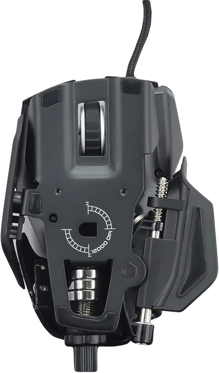 MAD CATZ R.A.T. 8+ BLACK Fully Adjustable Gaming Mouse - 16000DPI - Programmable
