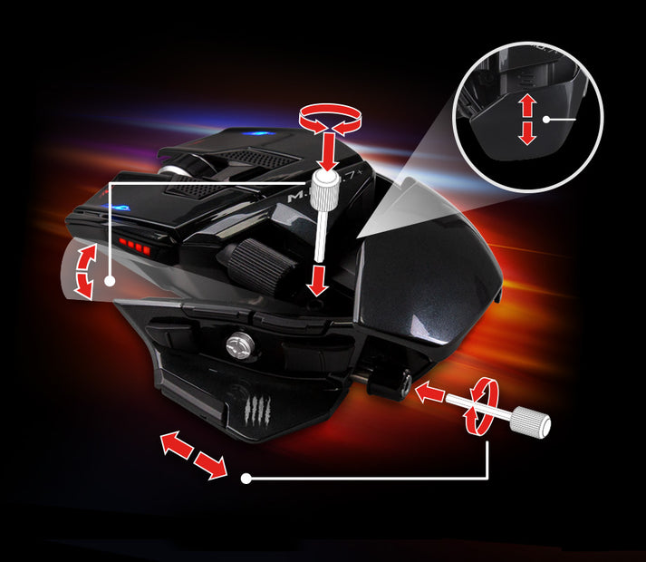 MAD CATZ M.M.O. 7+ WIRELESS GAMING MOUSE – Mad Catz